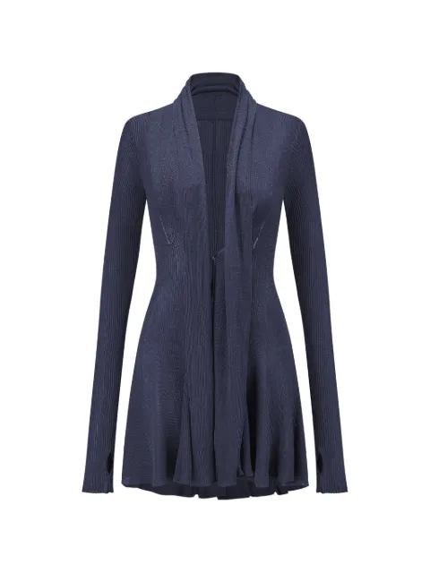 OUDE WAAG ribbed cardigan Blue OW26RSKT06R1BU690