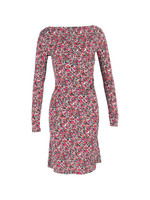 Diane Von Furstenberg Vintage 2021knee-length print dress White RFCPUGBCL678855W