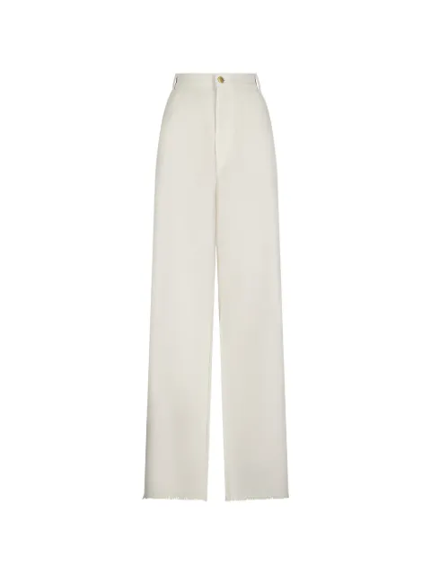 DARKPARK wide leg trousers Neutrals WTR58TWB03