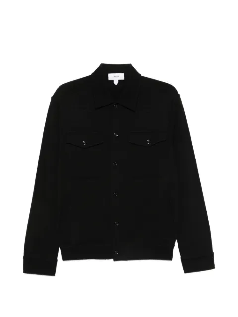 Lardini button-up flap-pocket cardigan Black PALJM97PA66000