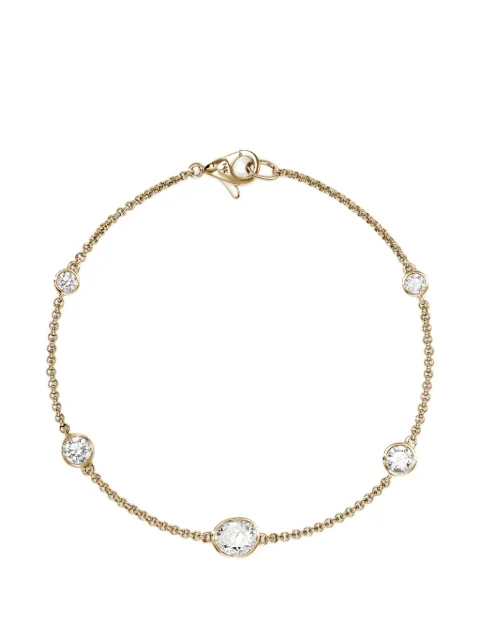 John Hardy Lovestruck™ Station diamond bracelet Gold BUGGX43019LGD
