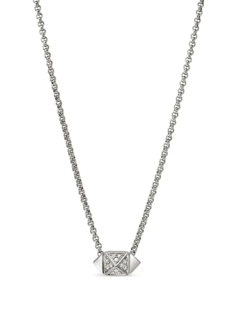 John Hardy Icon stud diamond necklace Silver NBP972052DI