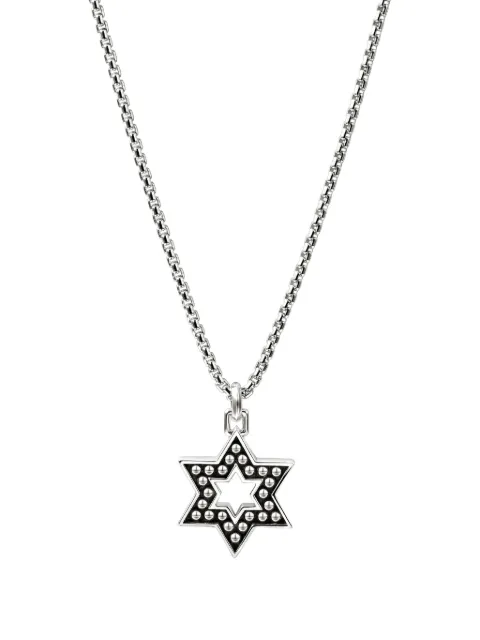 John Hardy Star of David necklace Silver NM30180