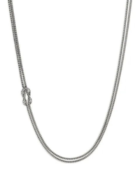 John Hardy Love Knot necklace Silver NB98756