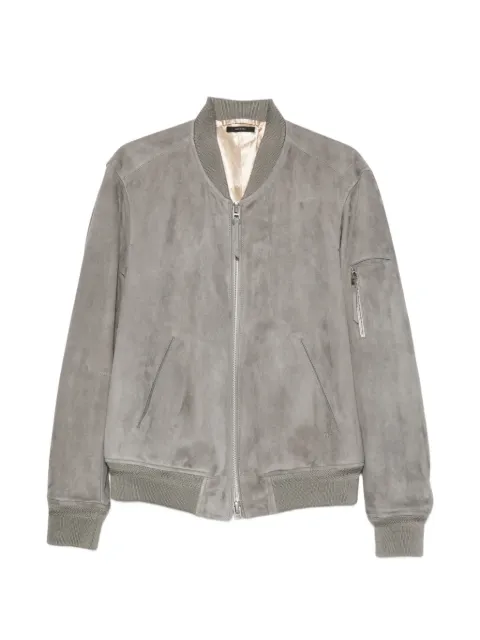 TOM FORD zip-pocket bomber jacket Grey LBS087LMS038