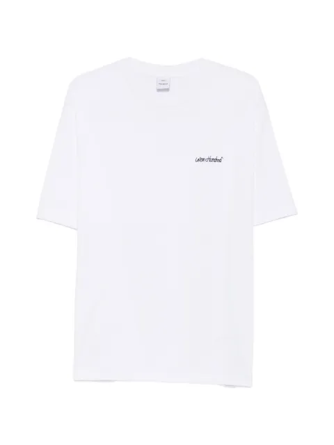Won Hundred logo-embroidered T-shirt White 453312089