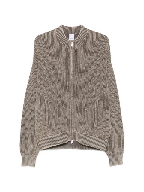 Won Hundred Bradley zip-up cardigan Neutrals 453711121