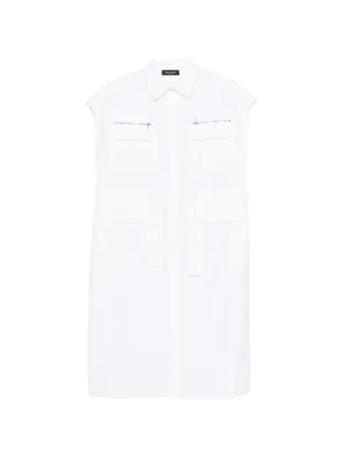 Fabiana Filippi zip pocket dress White ABD276F618L5820000