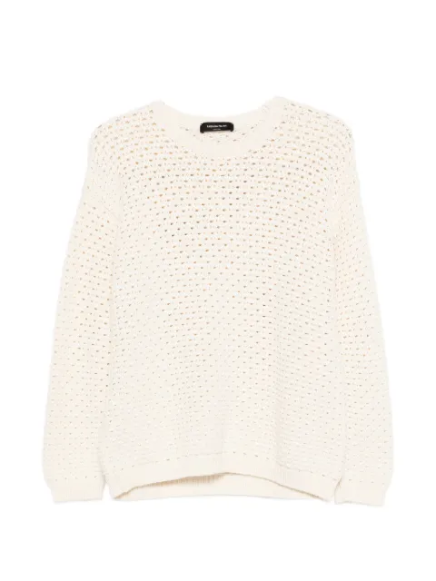 Fabiana Filippi round-neck sweater Neutrals MAD276F475D974