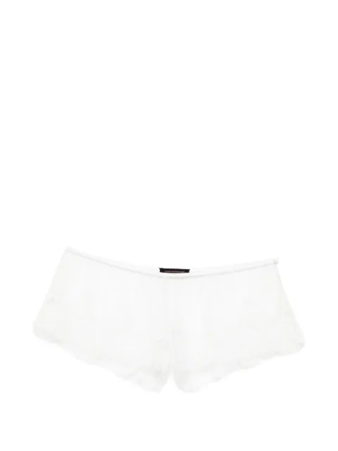 Kiki de Montparnasse Fleur Veloutée shorts Neutrals S262PN307