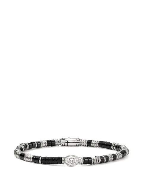 John Hardy Heishi diamond bracelet Silver BUP4303631BONLGD