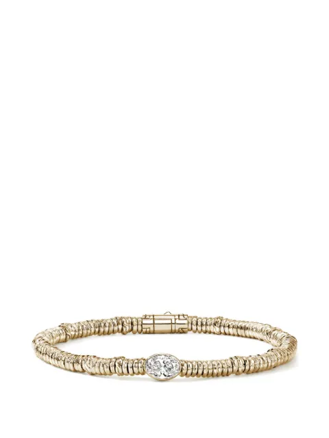 John Hardy Lovestruck™ Heishi diamond bracelet Gold BUGGX43036LGD
