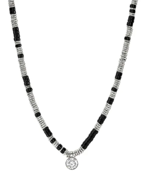 John Hardy Lovestruck™ Heishi pendant diamond necklace Silver NBP4303931BONLGD