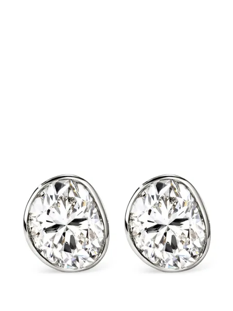 John Hardy JH Lovestruck™ stud diamond earrings Silver EBP43008LGD