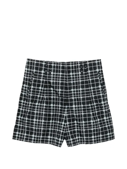 Lanvin plaid shorts Black RMTR01206258