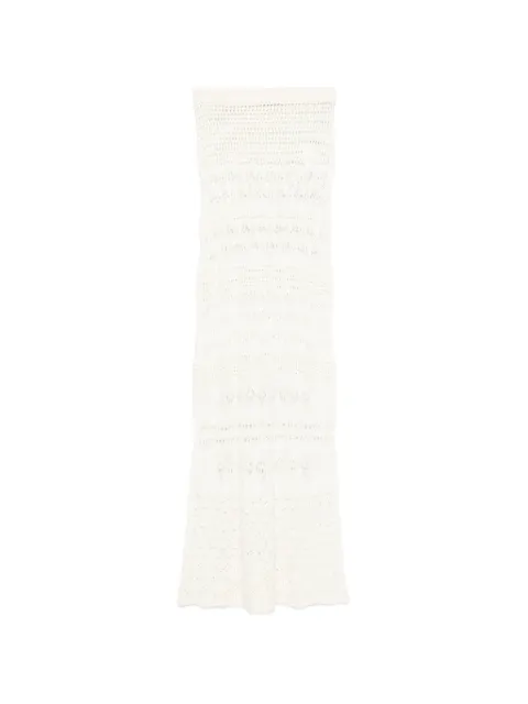 PUCCI crochet maxi skirt Neutrals 52KV1052895