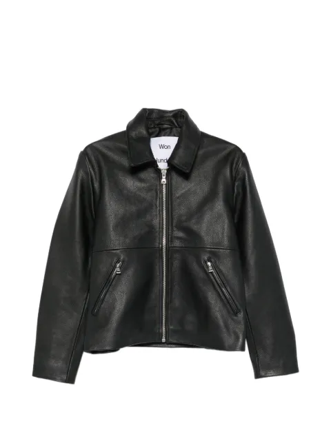 Won Hundred Dutton leather jacket Black 445216051