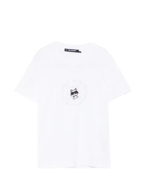 Karl Lagerfeld Ikon Circle T-shirt White B2W17025100