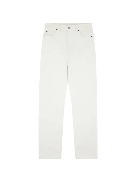 MM6 Maison Margiela cotton canvas jeans White SH2LA0056M30071