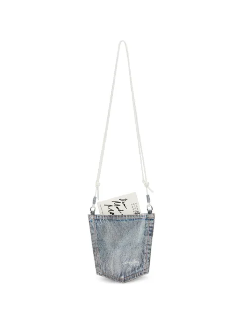 MM6 Maison Margiela pocket cross body bag Blue SB6ZH0038P9060