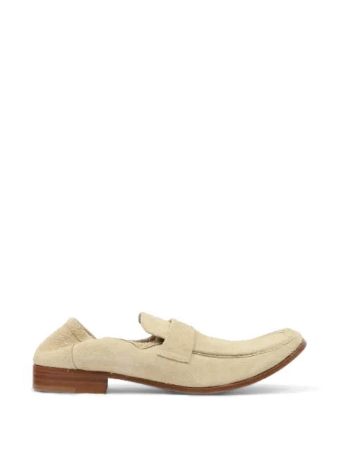 MM6 Maison Margiela leather loafers Neutrals S66WR0034P7704