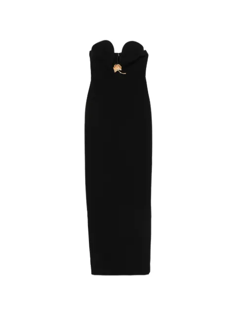 Roland Mouret sweetheart floral dress Black RMSS26001G