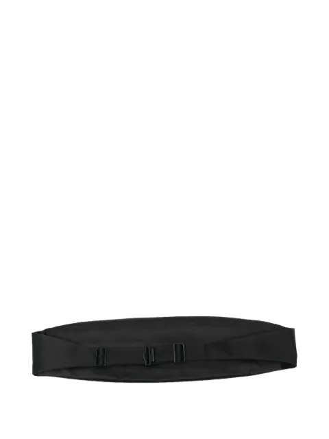 Tagliatore pleated sash Black SASHA10003NERO