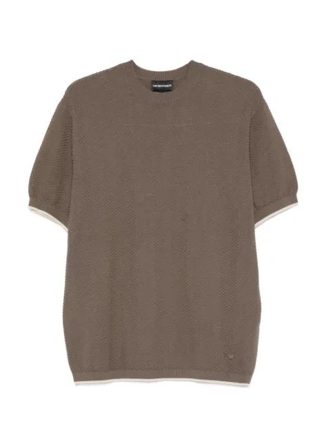 Emporio Armani short-sleeve t-shirt Brown EM005529AF25257