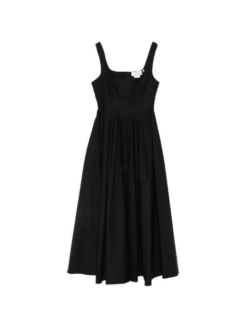 Sportmax square-neck maxi dress Black 2612221092600