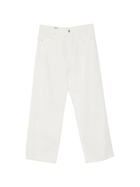 'S Max Mara straight-leg trousers White 2619131083600
