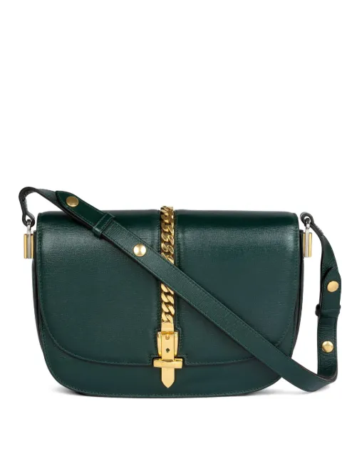 Gucci Pre-Owned 1969 Sylvie leather bag Green DPVC9042