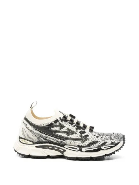 Off-White Arrow lace-up sneakers Neutrals M2AOS6F001