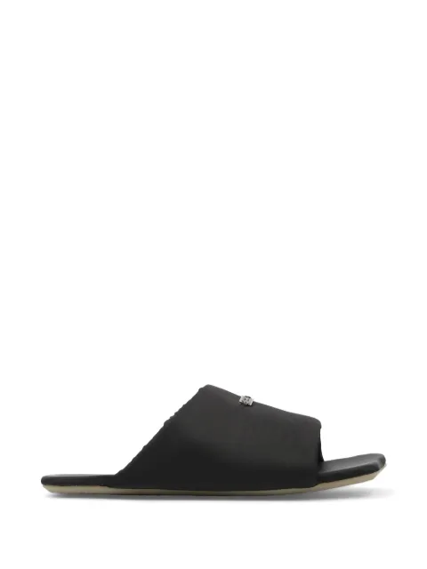 MM6 Maison Margiela logo-plaque sandals Black SH3WP0007P7705