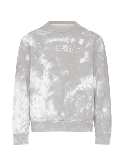 MM6 Maison Margiela long-sleeves sweatshirt Grey SH2GU0033S25337