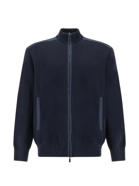 Paul & Shark zip-up sweater Blue 26411702013