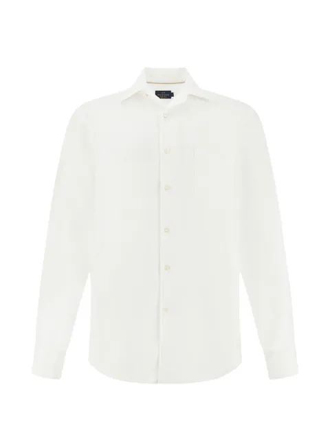 Paul & Shark linen shirt White 26413312010