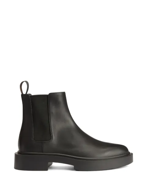 Giuseppe Zanotti Jeremiah elastic leather boots Black EU60034H01