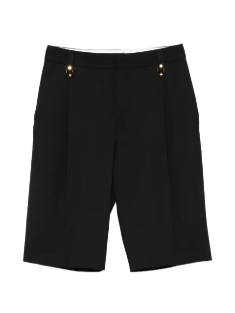 Elisabetta Franchi cool wool bermuda shorts Black PA18162E2