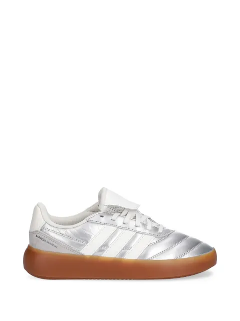 adidas Barreda Mundial three-stripes padded sneakers Silver HP6922