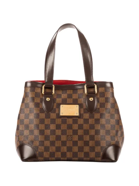Louis Vuitton Pre-Owned Hampstead Damier Ebène tote bag Brown CA2192