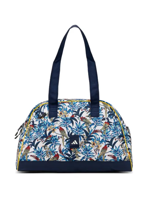 adidas tropical-print duffle bag White KA9936