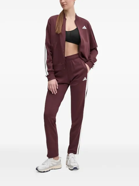 adidas stripe tracksuit Red JD2683