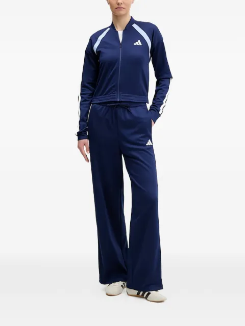 adidas logo-print tracksuit set Blue KB8179