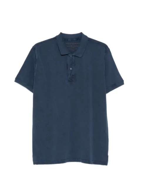 original vintage style Chile short-sleeve polo shirt Blue CHILEUNICA
