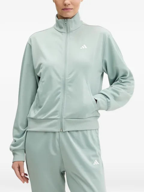adidas logo-detail tracksuit Green KB8457