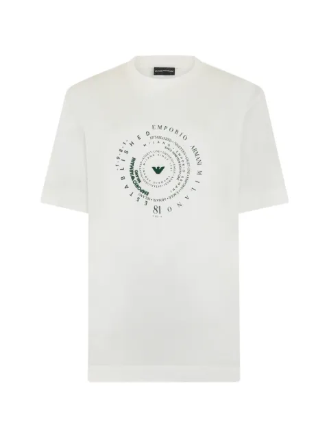 Emporio Armani printed T-shirt White EM004995AF13747