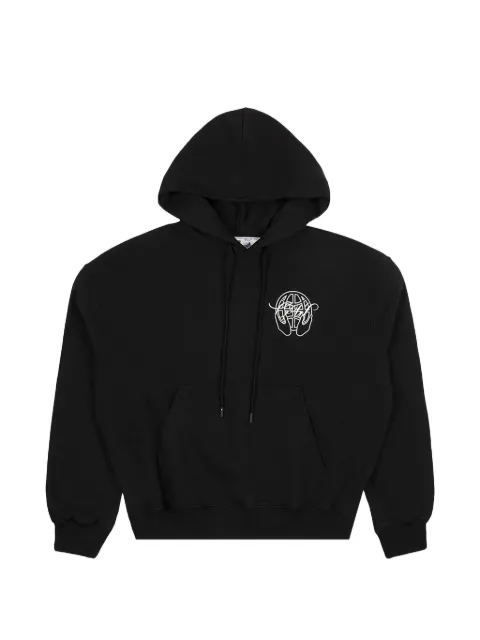 Off-White Hand Arrow hoodie Black OMBB110S23FLE0031001