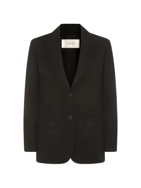 The Row notched-lapels buttoned blazer Black 10599W4220