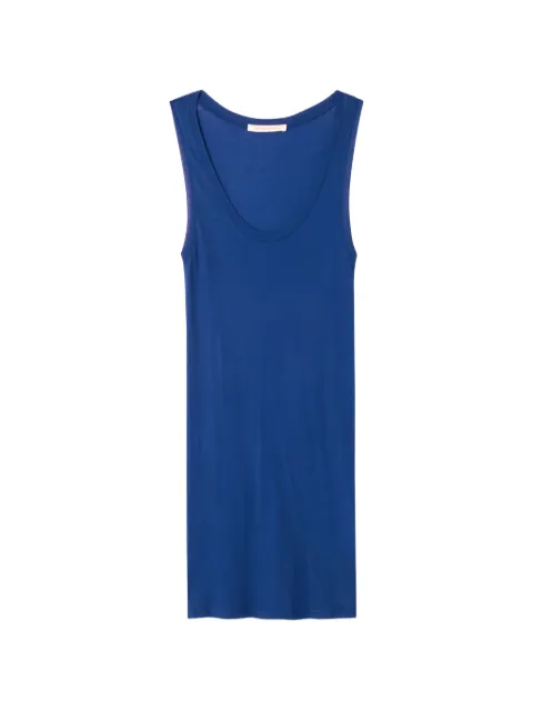 American Vintage fitted scoop-neck tank top Blue MAS00E26