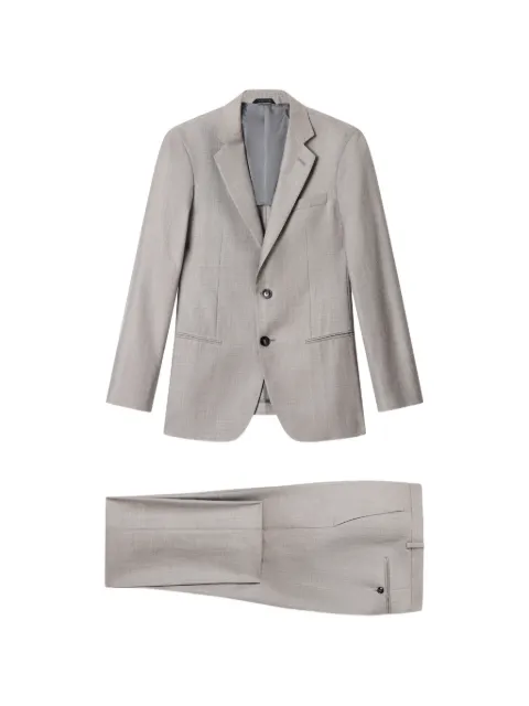 Giorgio Armani Soho buttoned suit Grey GM000606TE20783
